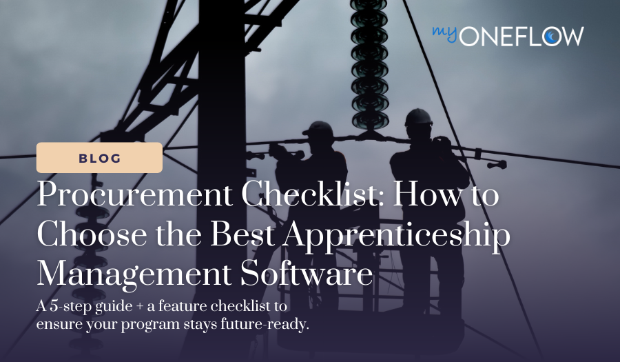 apprenticeship management software checklist